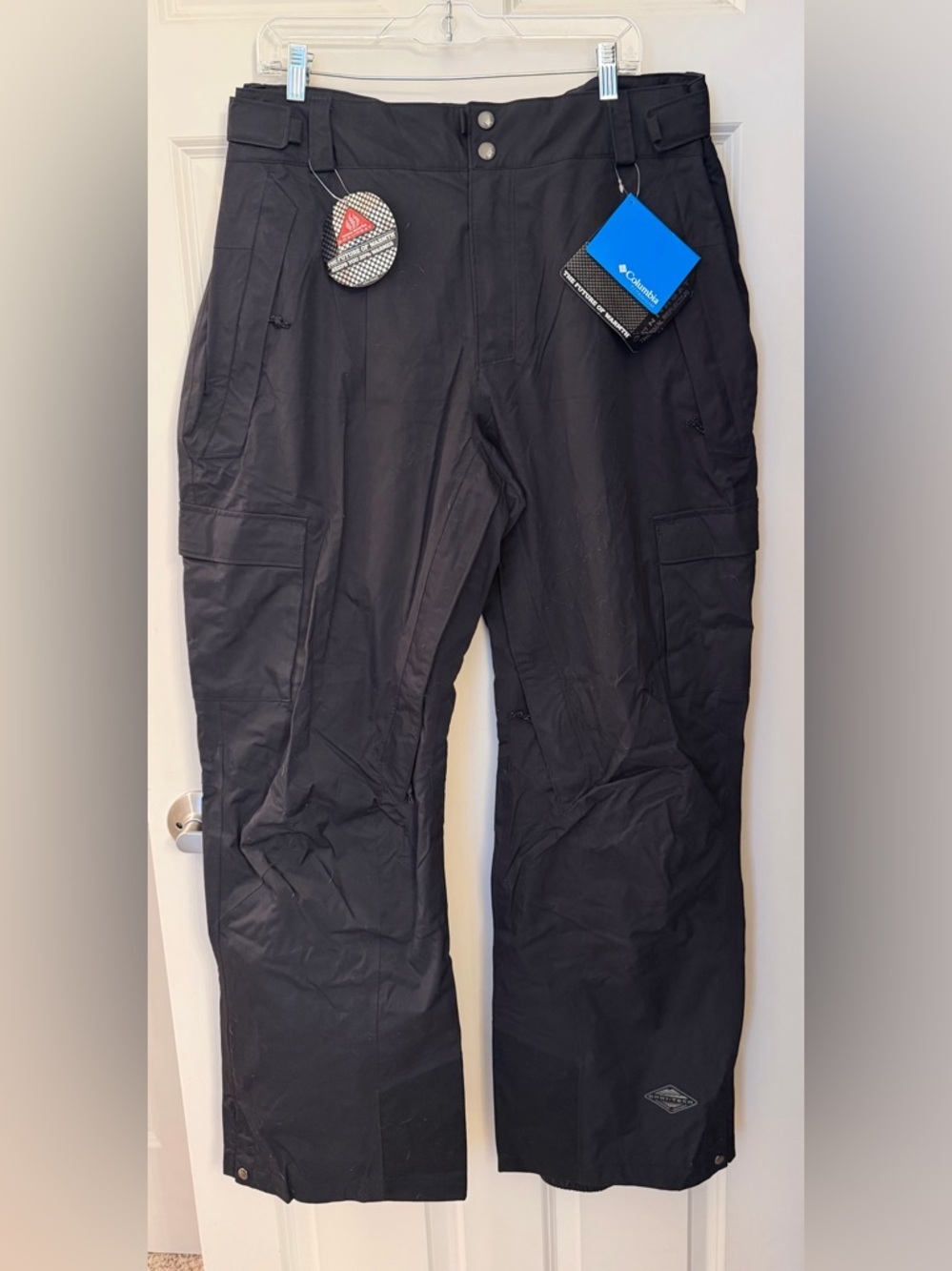 NWT Columbia Men’s Ridge 2 Run Ski/Snowboard Pants, Black, XL